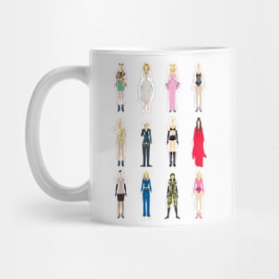 Outfits of Madonna Mug